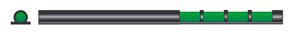 Мушка EasyHit - модель Hunting Bead (3.0 mm x 71 mm) зеленая