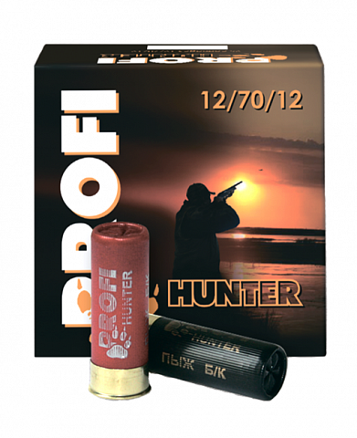 Патрон АЗОТ 12/70 №3 б/к PROFI-HUNTER 32г. (25 шт.)
