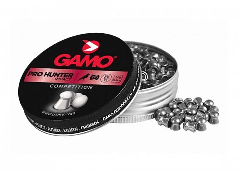 Пули Gamo Pro-Hunter, 5,5мм 1г. (250 шт.)