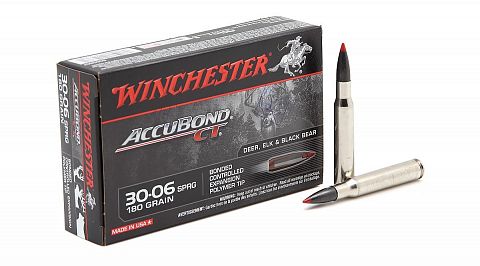Патроны Winchester .30-06 Spr. Accubond CT Polymer Silver Tip 11,7г. (20 шт.)
