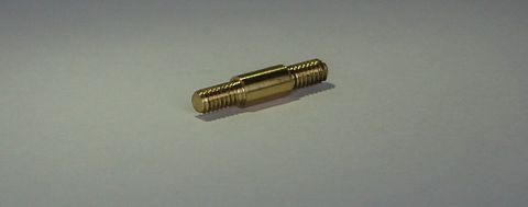 Переходник ЧИСТОGUN, латунь, папа/папа,5/40 на 8/32 к шомп Dewey
