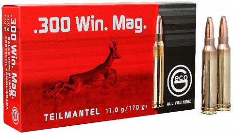 Патрон GECO .300 Win Mag TM SP 11г. (20 шт.)