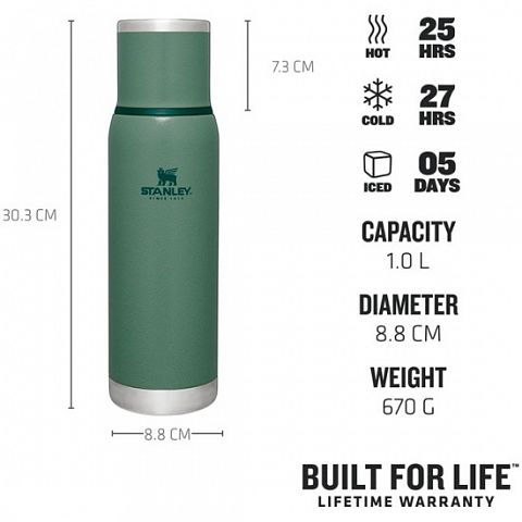Термос STANLEY Adventure 1L (Зеленый)