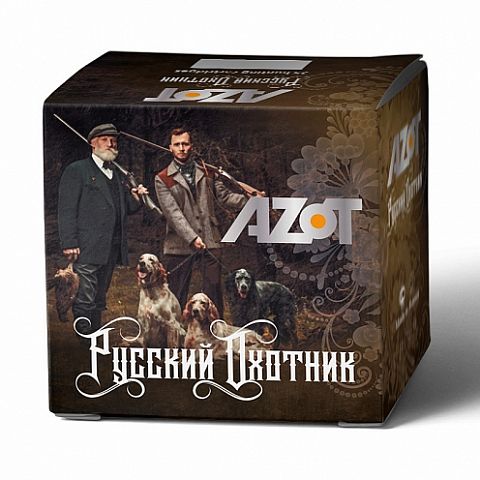 Патрон АЗОТ 12/70 №00  РУССКИЙ ОХОТНИК 32г. (25 шт.)
