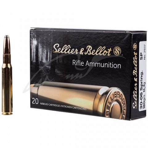 Патрон Sellier & Bellot 30-06 SPRG SP  11,7г (20 шт.)