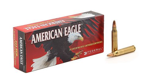 Патрон FEDERAL .223Rem American Eagle Jacketed HP 3,24г. (20 шт.)