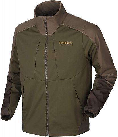 Куртка флисовая  Harkila Magni ((Willow Green/Shadow Brown)