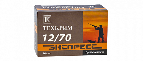 Патрон дробовой техкрим  Экспресс №0  35г. 12/70 (10 шт)