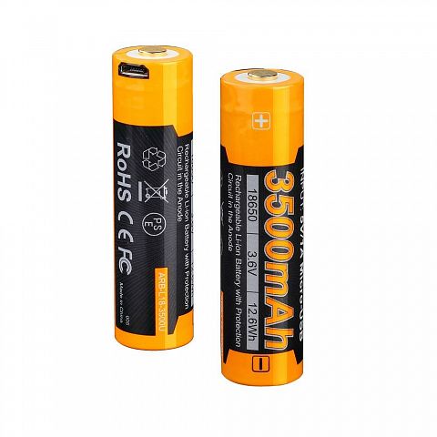 Аккумулятор FENIX 18650 ARB-L18-3500U (3500mAh)