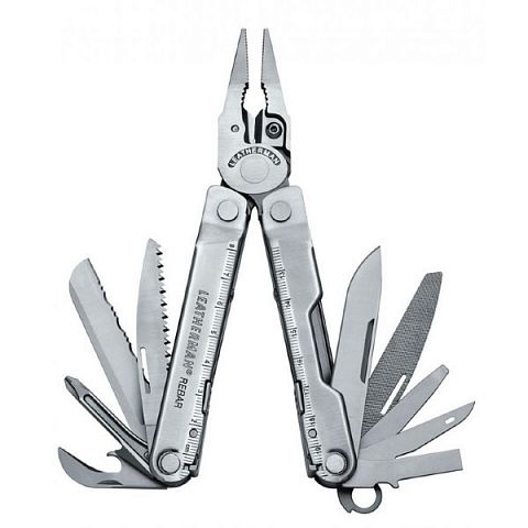 Мультитул LEATHERMAN Rebar с кожаным чехлом