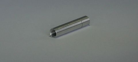 Переходник ЧИСТОGUN, дюраль/латунь, мама/мама  8/36 - 8/32  к шомп Dewey
