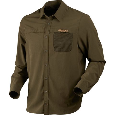 Рубашка HARKILA Herlet Tech L/S (Willow Green)