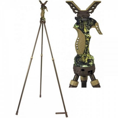 ОПОРА-ТРИПОД ДЛЯ РУЖЬЯ PRIMOS TRIGGER STICK™ GEN3 (3 НОГИ), 61-157 СМ.