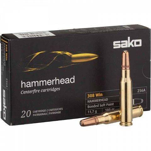 Патрон  Sako 308Win  SP Hammerhead  11,7г. (20 шт.)