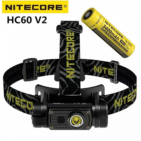 Налобный фонарь NITECORE HC60 V2