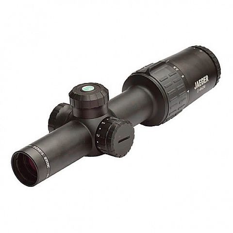 Оптический прицел Yukon Jaeger 1-4x24 (метка CT01i) с подсветкой