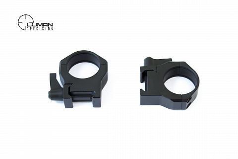 Быстросъемные кольца LUMAN PRECISION 30мм Weaver/Picatinny (Средние)