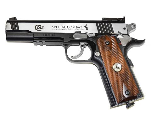 Пистолет пневматический Colt Special Combat, кал. 4.5
