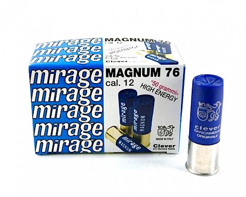 Патроны CLEVER MIRAGE 12/76 №3 MAGNUM 50г. (10 шт.)