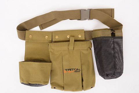 Поясная разгрузочная система  TRITON  GEAR с сумкой сброса  (хаки)