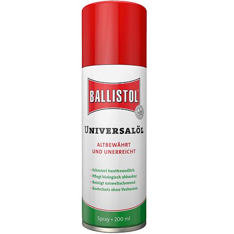 Масло оружейное BALLISTOL Spray, 200 мл