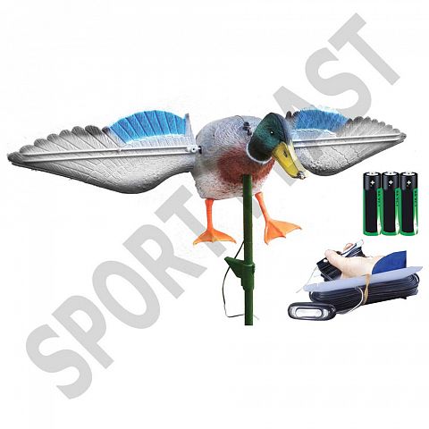 Муляж утки Sport Plast  приземляющийся селезень 