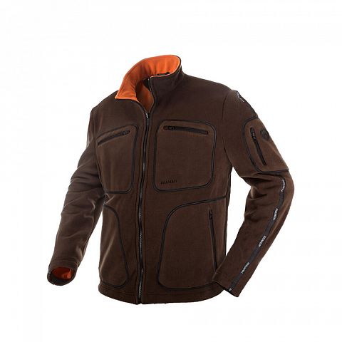 Куртка флисовая  SHAMAN ХСН ELITE (Brown)