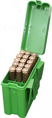 Кейc  MTM на 20 патронов  кал. 243 Win, 30-30, 308 Win