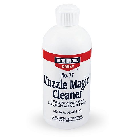 Сольвент BIRCHWOOD CASEY Muzzle Magic Cleaner™ No.77 Black Powder Solvent, 480 мл