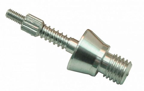 Адаптер-иголка A2S GUN №9, дюраль, резьба папа 5/16x27, Dewey 