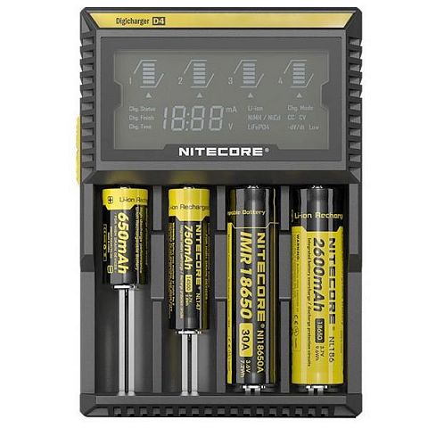 Зарядное устройство NITECORE D4