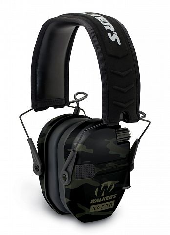 Активные наушники Walkers Razor Camo темный